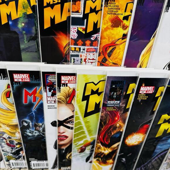 Ms. Marvel 1-4 6-49 Annual 1, Storyteller & Special Lot Greg Horn Cover art - Picture 9 of 11